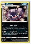 Weezing 095/198 Rare Chilling Reign Pokemon Near Mint