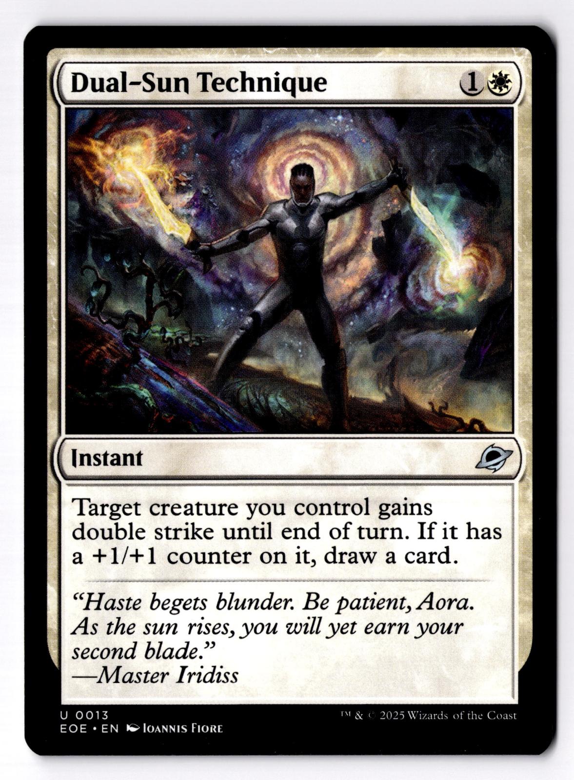 Dual-Sun Technique 13 Uncommon Edge of Eternities Magic: The Gathering LP