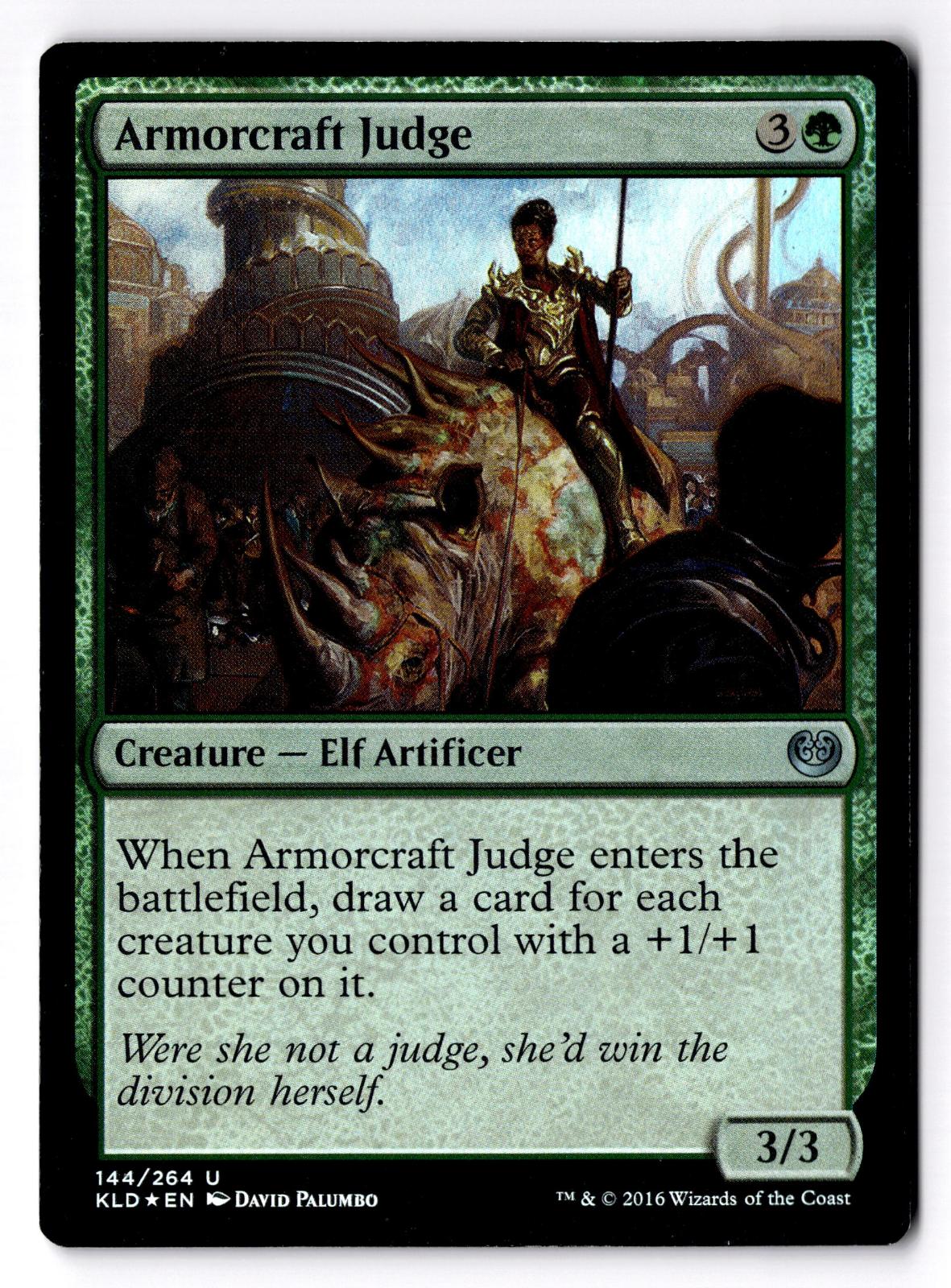 Armorcraft Judge 144 Uncommon Kaladesh Magic: The Gathering Foil Lightly Played
