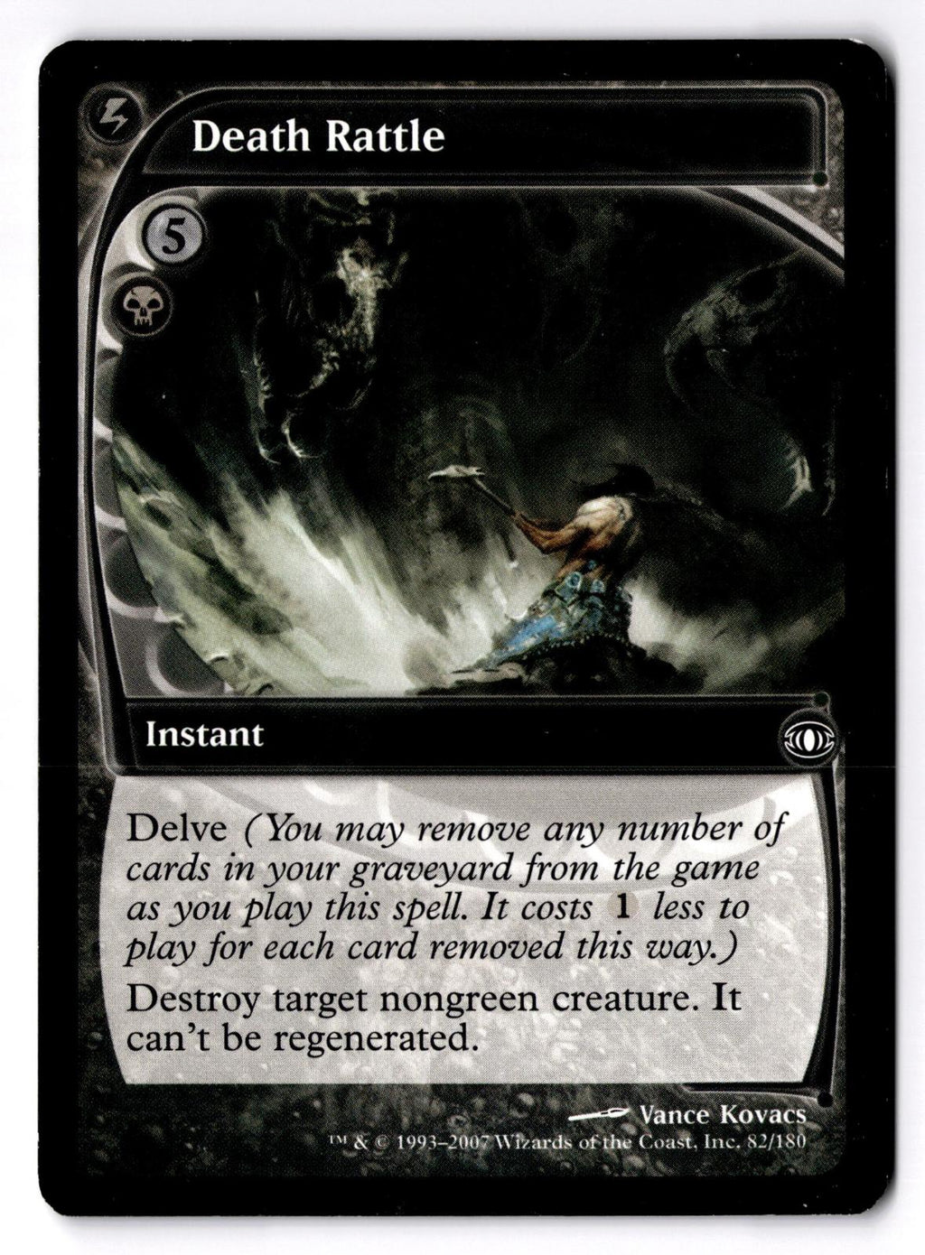 Death Rattle 82 Common Future Sight Magic: The Gathering Moderately Played