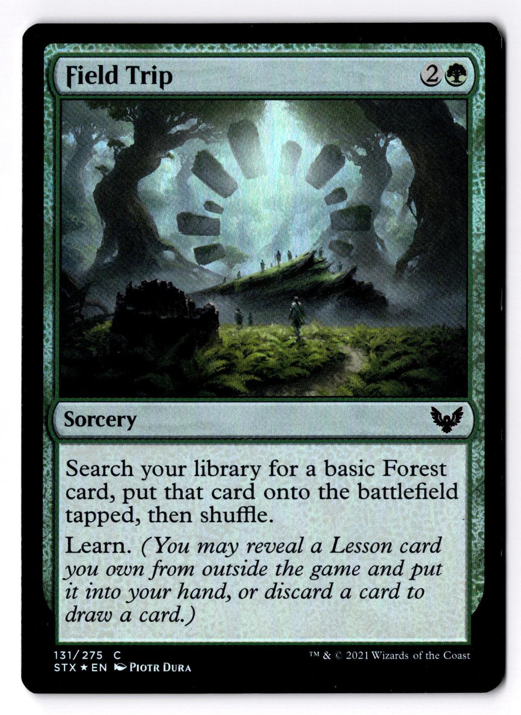 Field Trip 131 Common Strixhaven: School of Mages Magic: The Gathering Foil LP