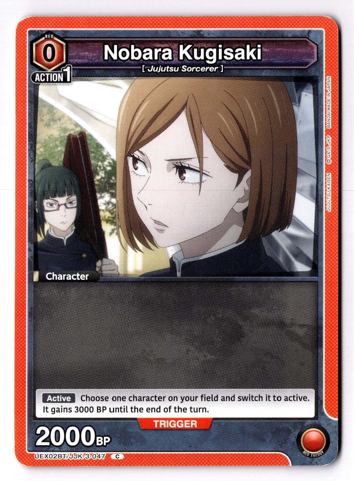 Nobara Kugisaki (047) UEX02BT/JJK-3-047 Union Arena NM