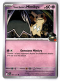 Team Rocket's Mimikyu 097/217 Uncommon Ascended Heroes Pokemon Near Mint