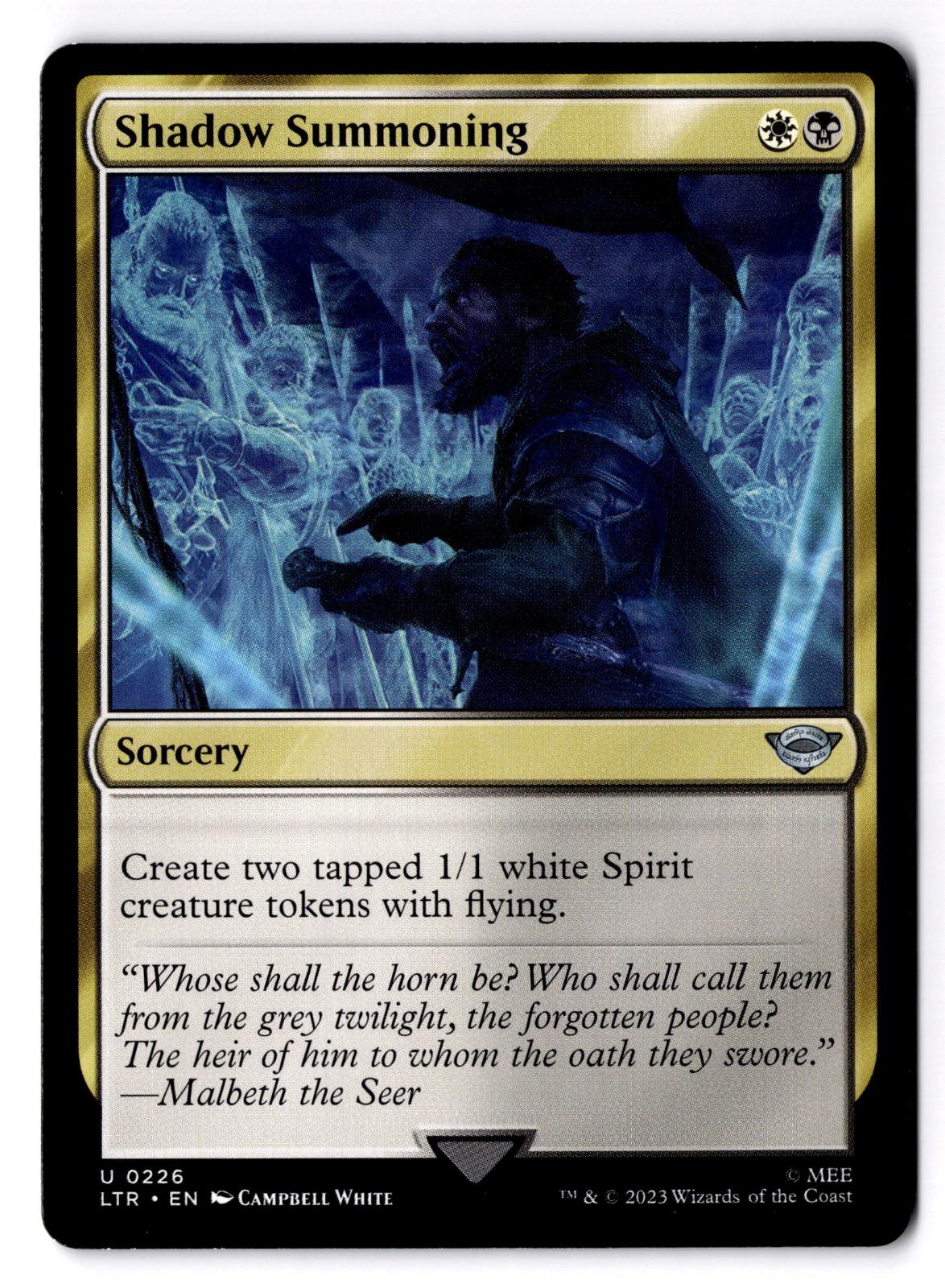 Shadow Summoning 226 Magic: The Gathering LP