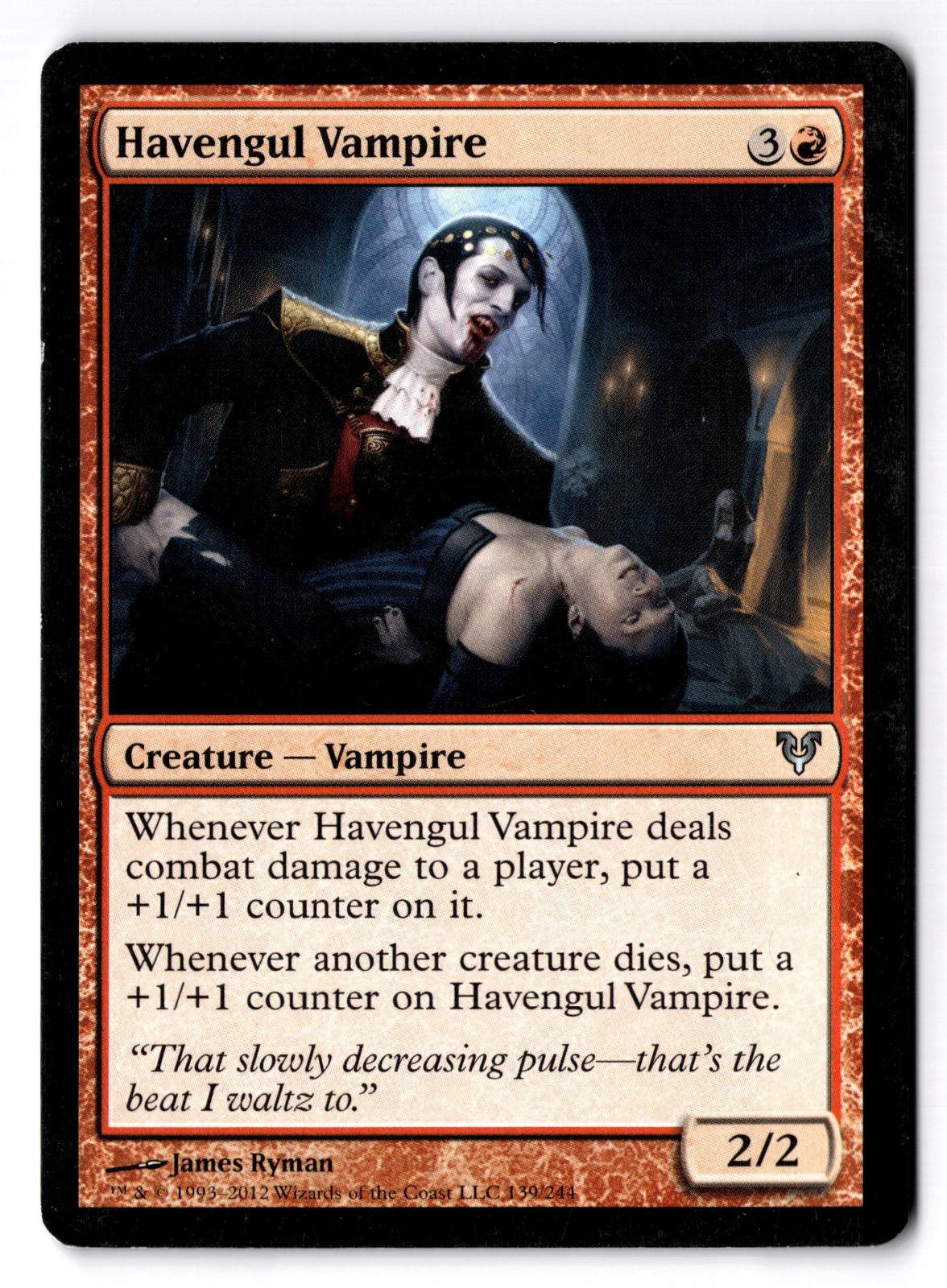 Havengul Vampire 139 Uncommon Avacyn Restored Magic: The Gathering MP