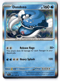 Dondozo 061/198 Rare Scarlet & Violet Pokemon Holo Near Mint