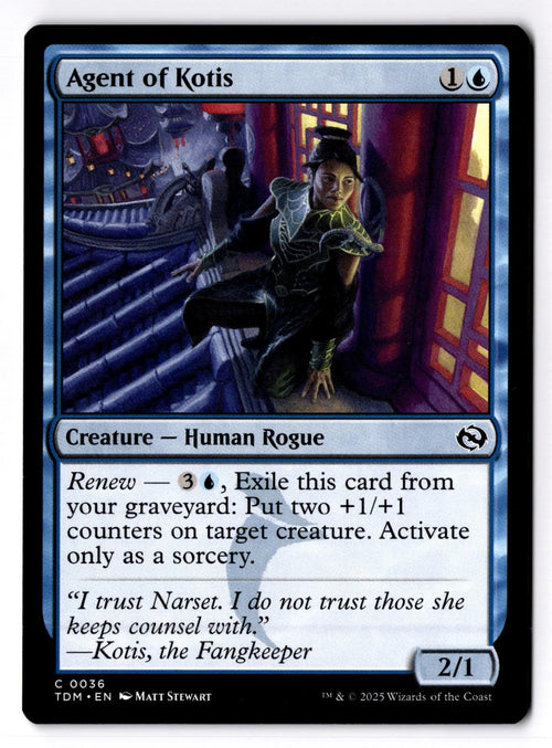 Agent of Kotis 36 Common Tarkir: Dragonstorm Magic: The Gathering Lightly Played