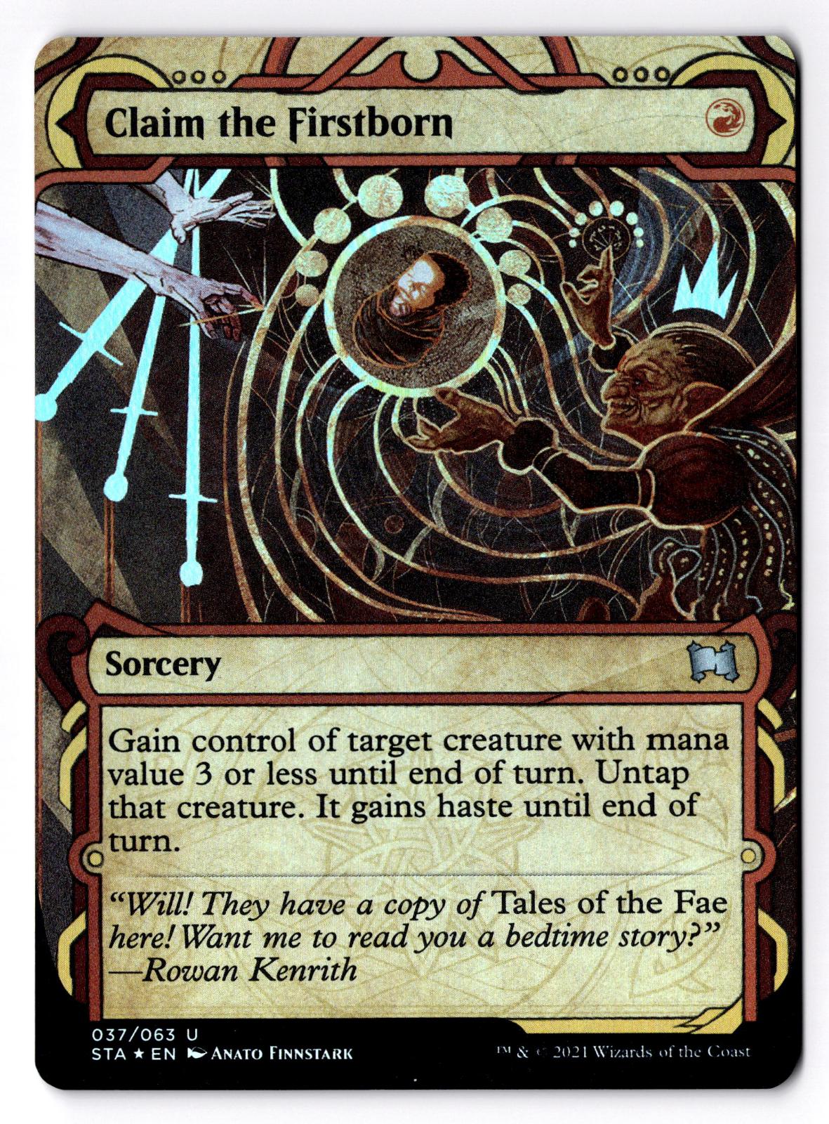Claim the Firstborn (Foil Etched) 37 Magic: The Gathering LP