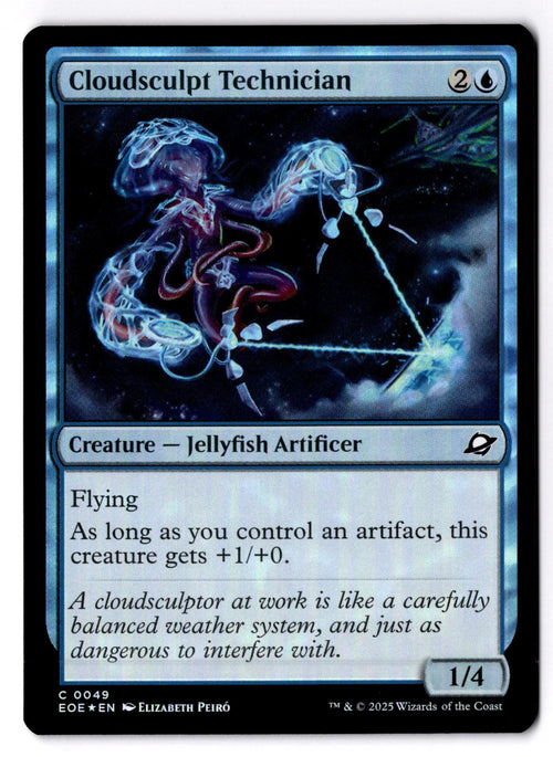 Cloudsculpt Technician 49 Common Edge of Eternities Magic: The Gathering Foil LP