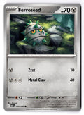 Ferroseed 068/086 Common White Flare Pokemon Near Mint