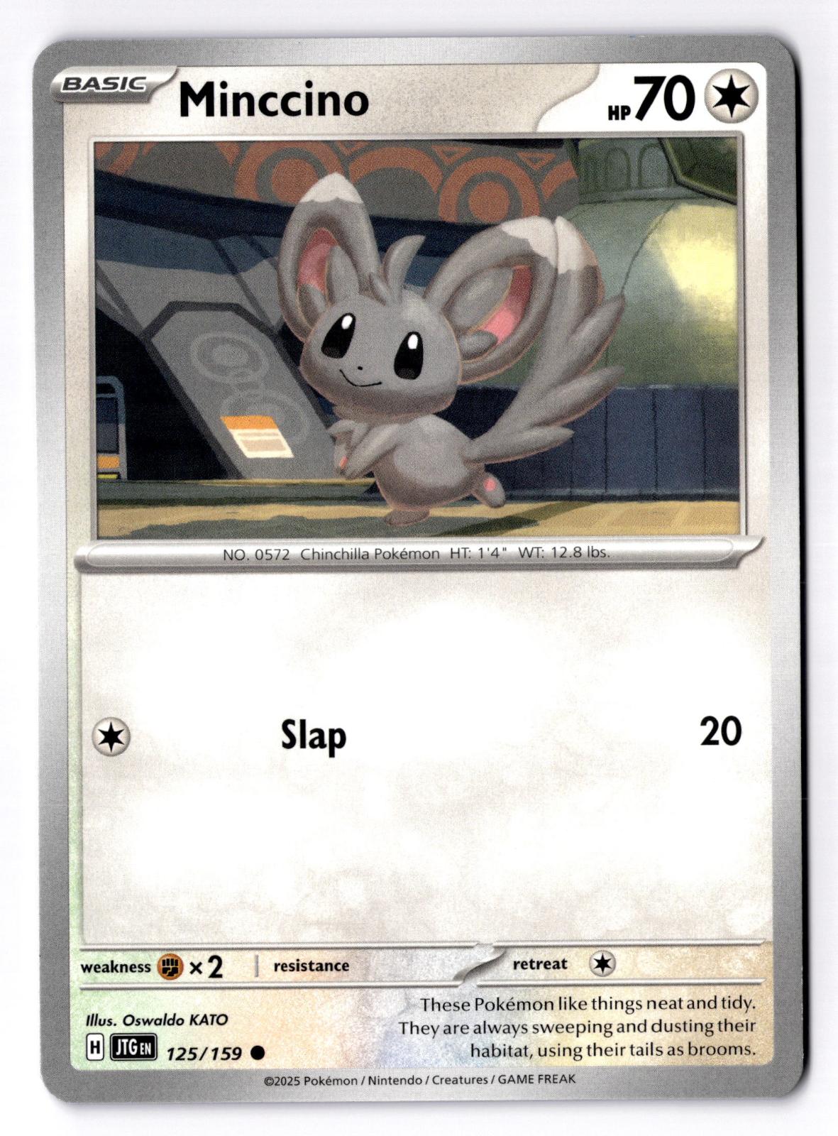 Minccino 125/159 Common Journey Together Pokemon Near Mint