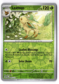 Leafeon 005/131 Rare Prismatic Evolutions Pokemon Reverse Holo Near Mint
