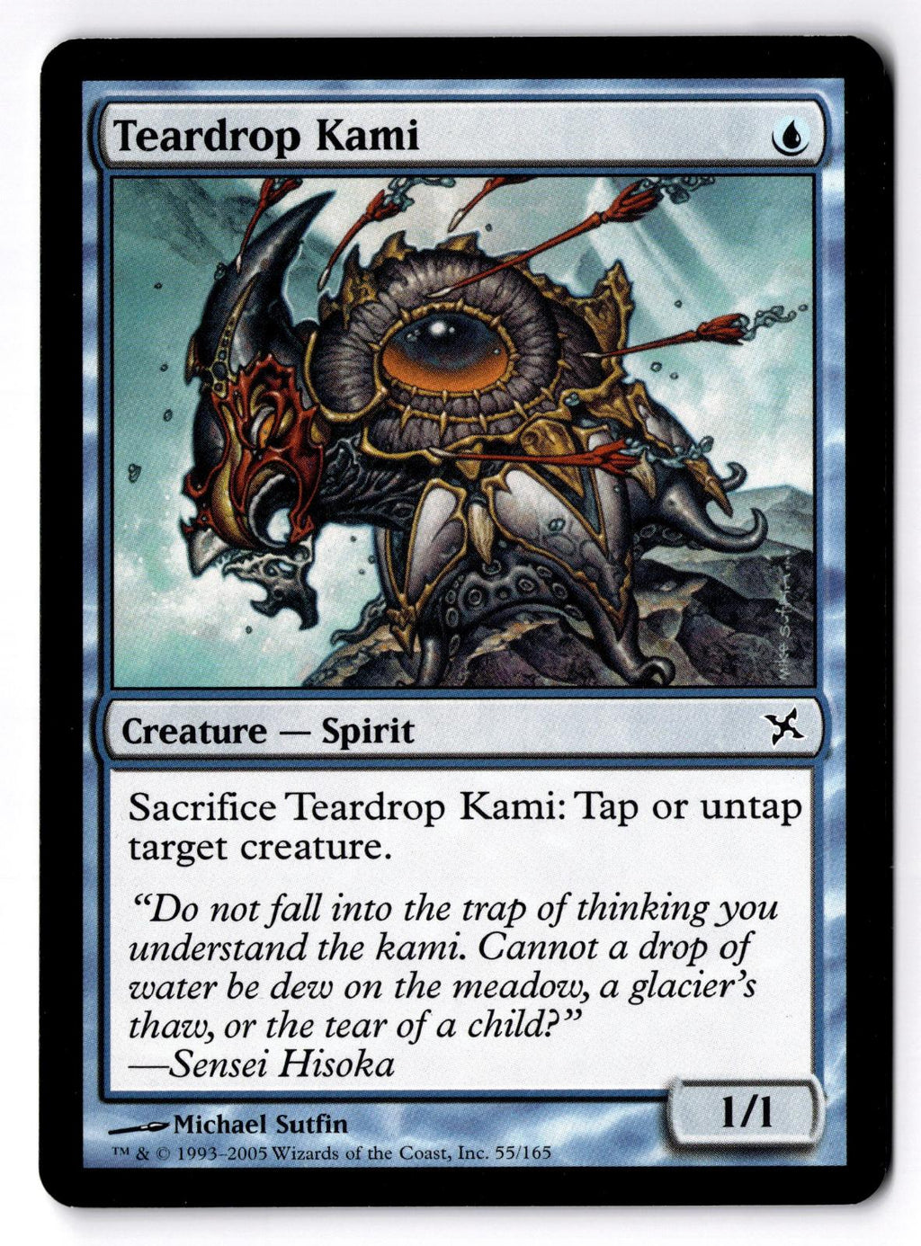 Teardrop Kami 55 Common Betrayers of Kamigawa Magic: The Gathering MP