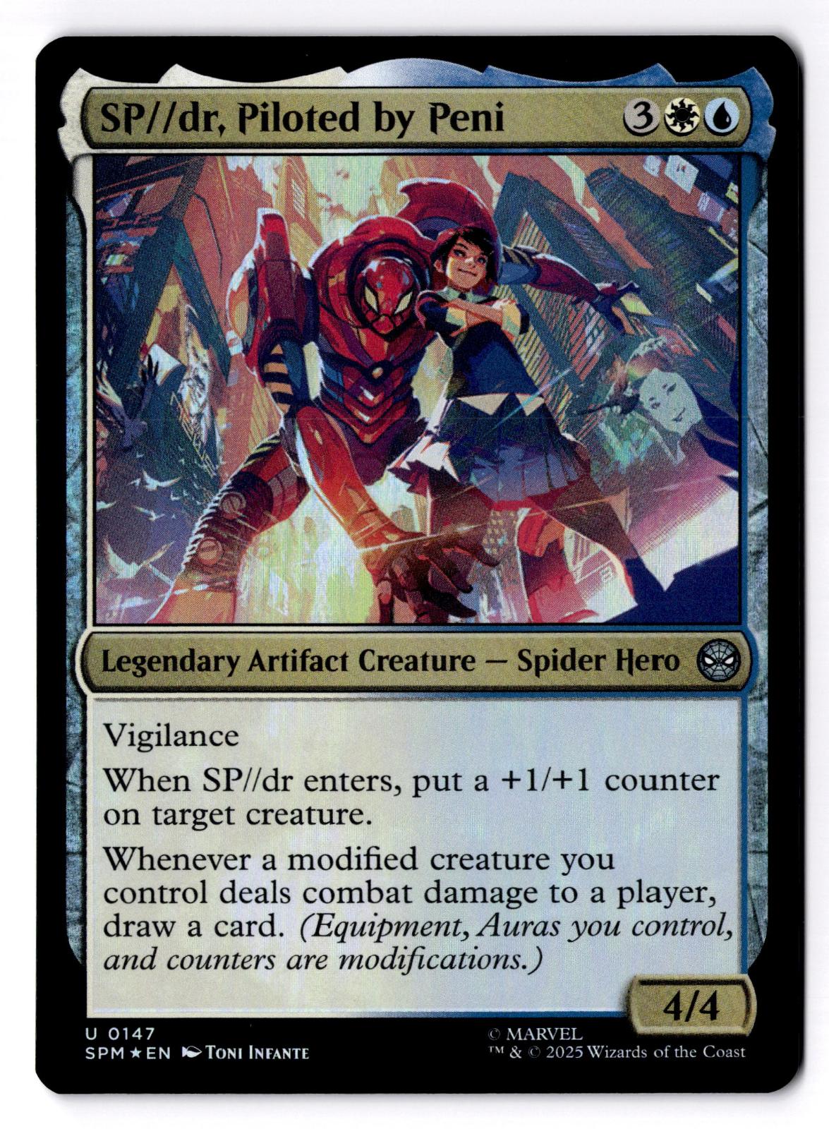 SP//dr, Piloted by Peni 147 Marvel's Spider-Man Magic: The Gathering Foil LP