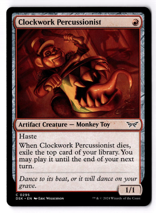Clockwork Percussionist (0295) 295 Magic: The Gathering MP