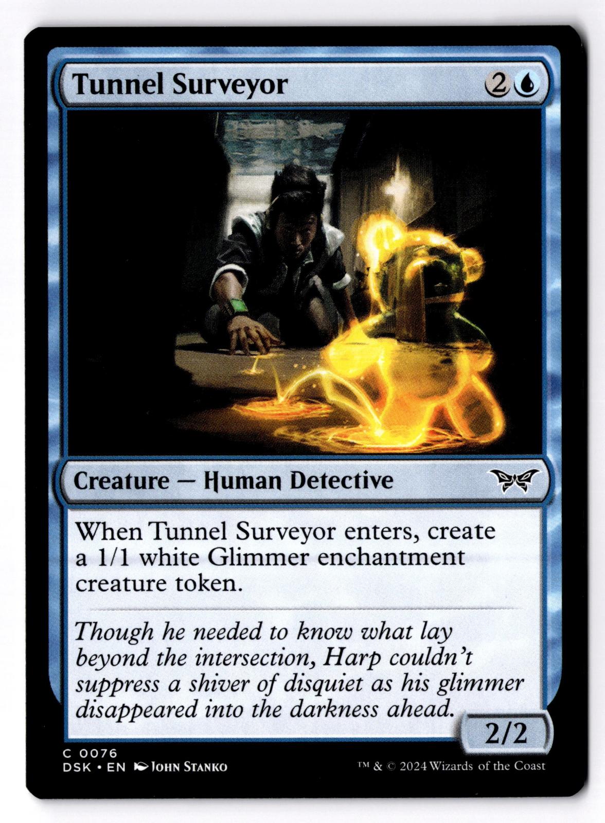 Tunnel Surveyor 76 Common Duskmourn: House of Horror Magic: The Gathering LP