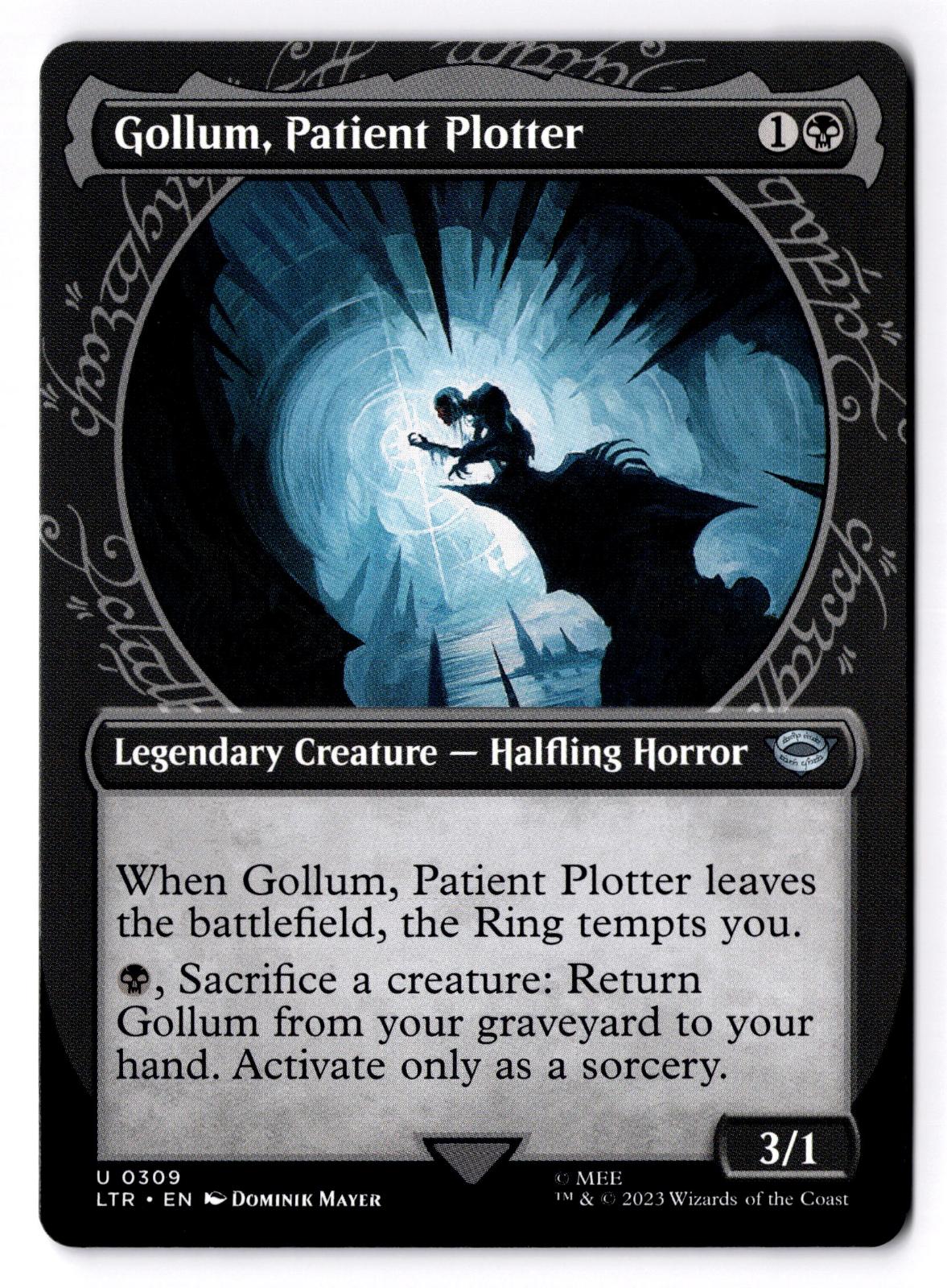 Gollum, Patient Plotter (Showcase) 309 Magic: The Gathering LP