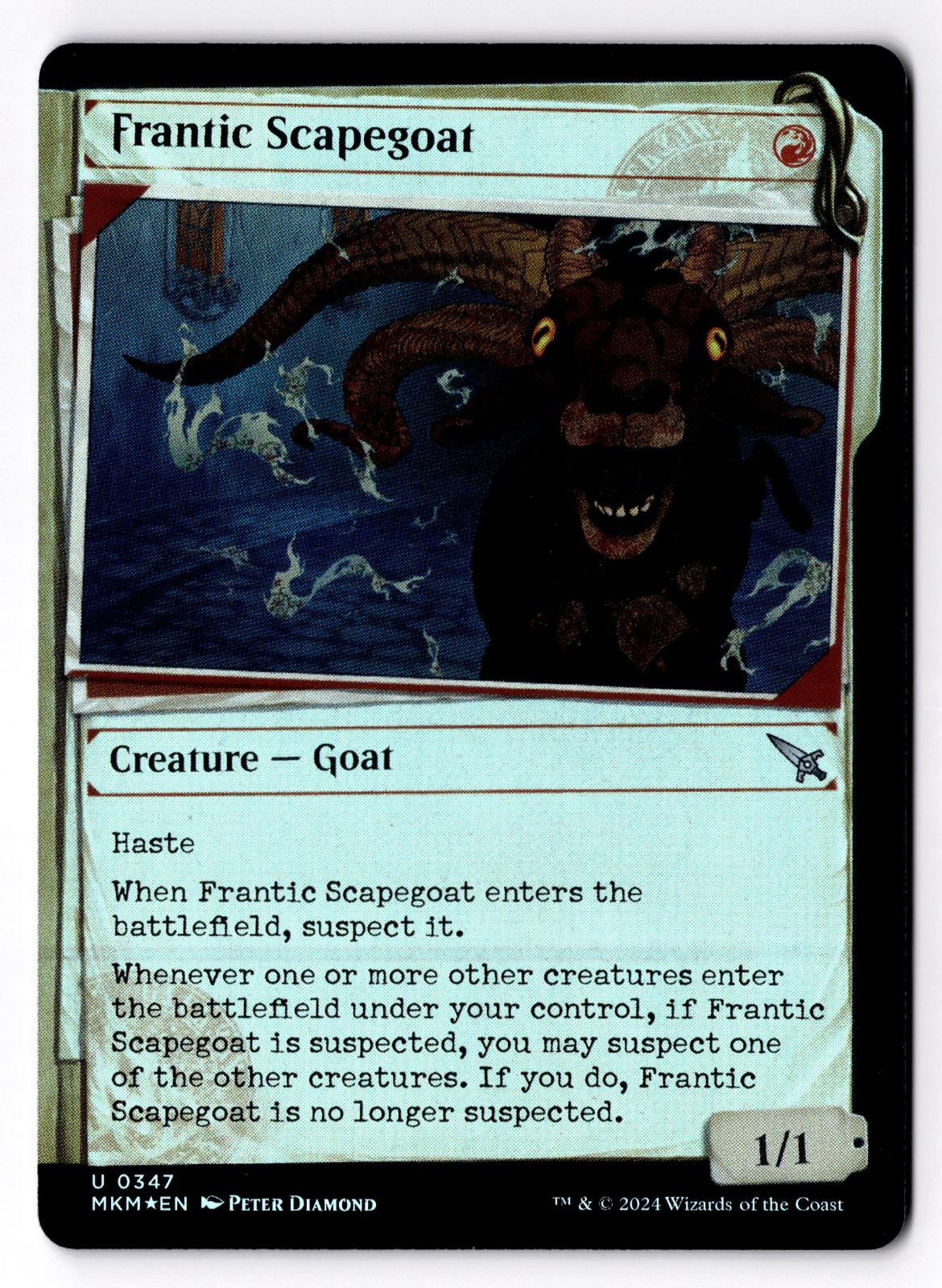 Frantic Scapegoat (Showcase) 347 Murders at Karlov Manor Foil LP