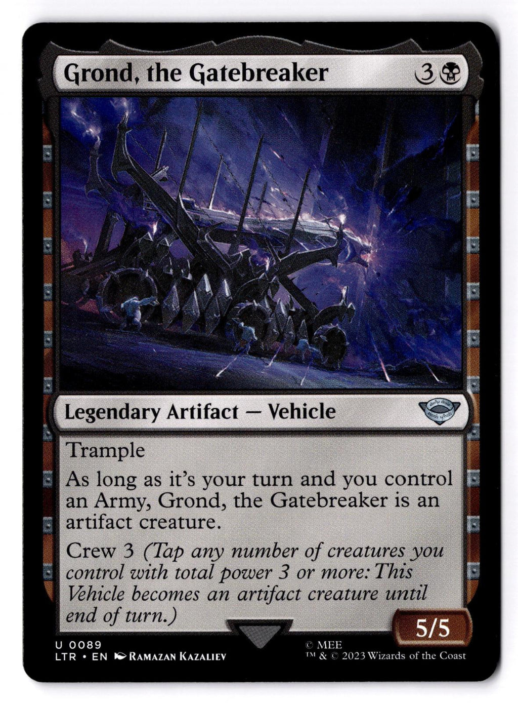 Grond, the Gatebreaker 89 Magic: The Gathering LP