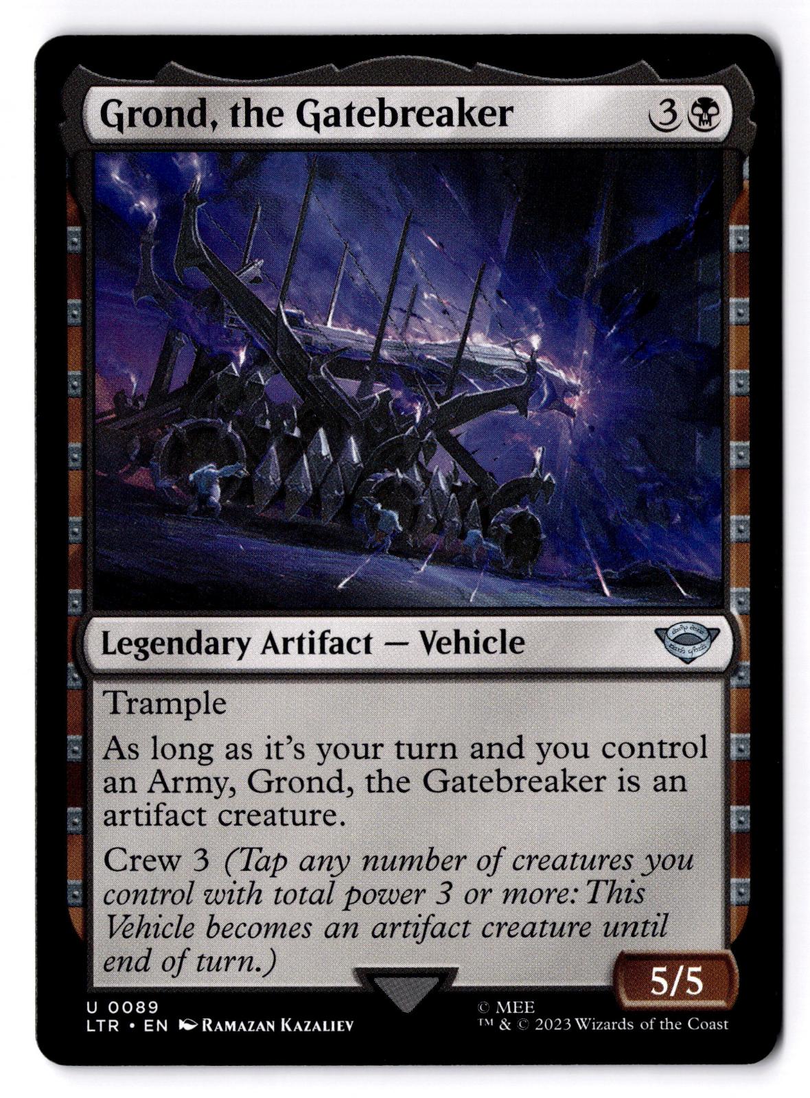 Grond, the Gatebreaker 89 Magic: The Gathering LP