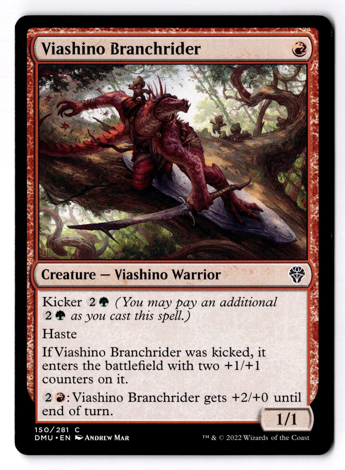 Viashino Branchrider 150 Common Dominaria United Magic: The Gathering LP