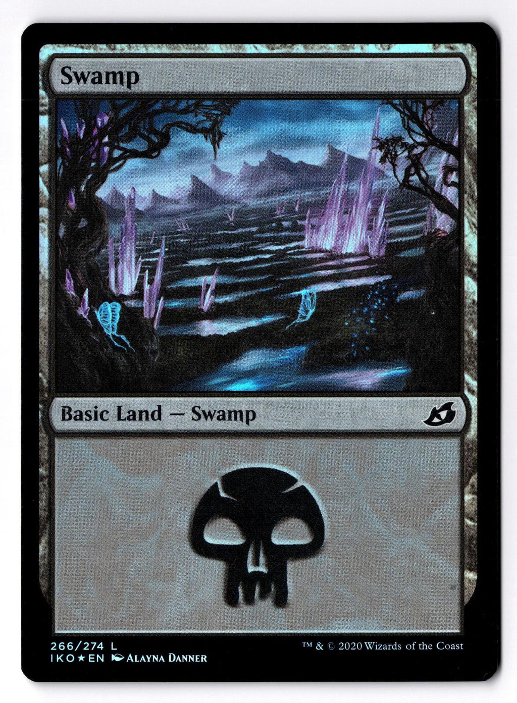 Swamp 266 Land Ikoria: Lair of Behemoths Magic: The Gathering Foil LP