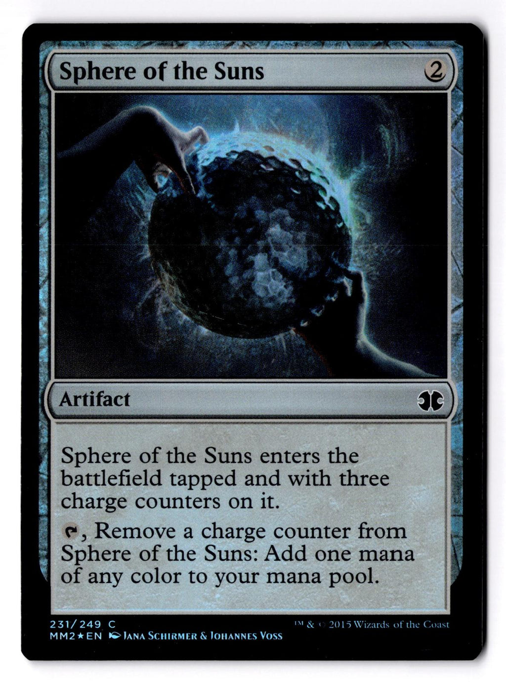 Sphere of the Suns 231 Common Modern Masters 2015 Magic: The Gathering Foil LP