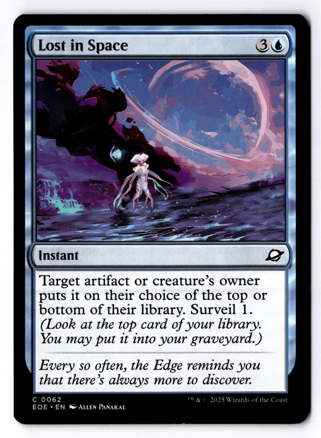 Lost In Space 62 Common Edge of Eternities Magic: The Gathering Lightly Played