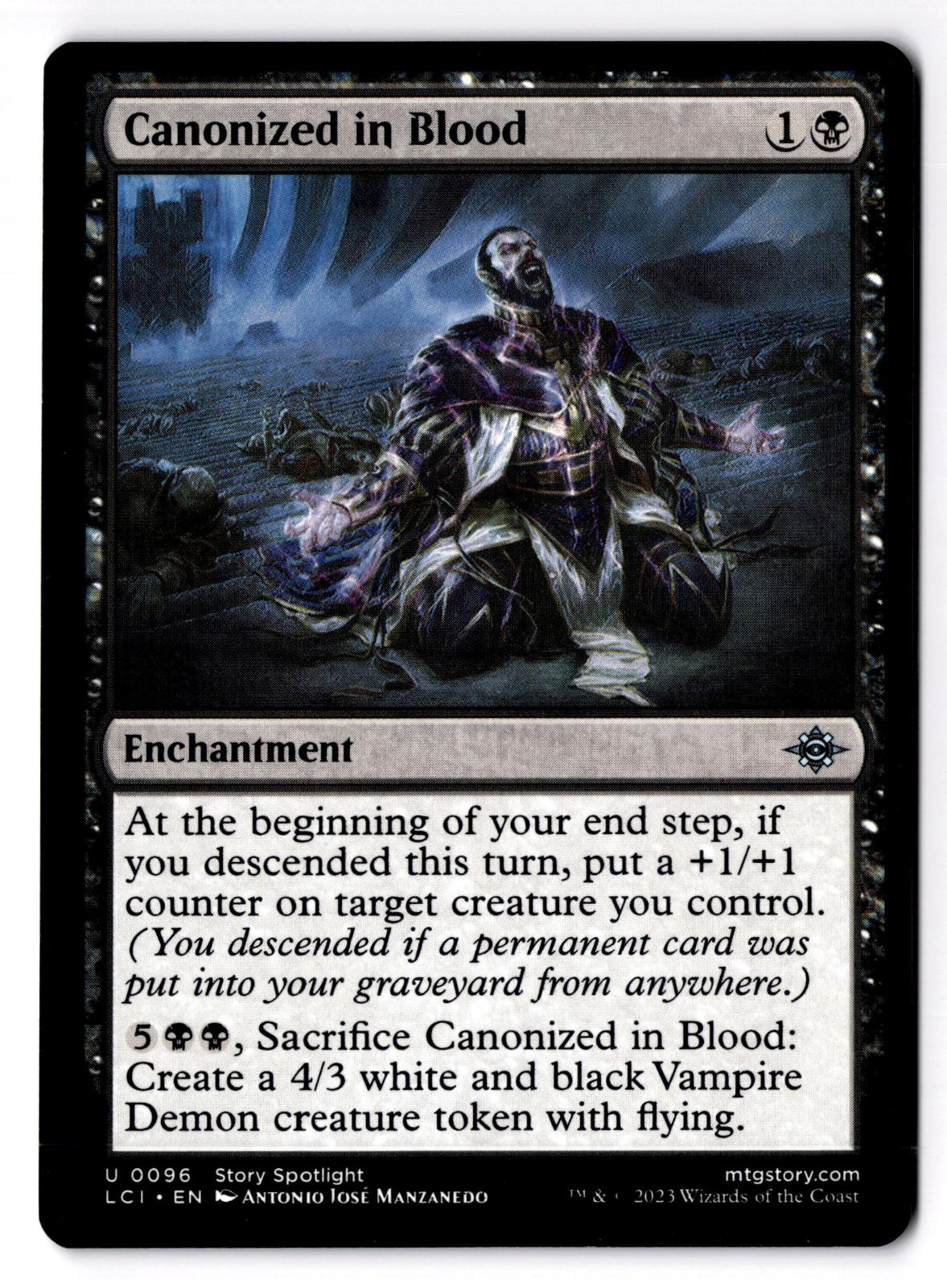 Canonized in Blood 96 The Lost Caverns of Ixalan Magic: The Gathering LP