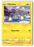 Chinchou 052/203 Common Evolving Skies Pokemon Lightly Played