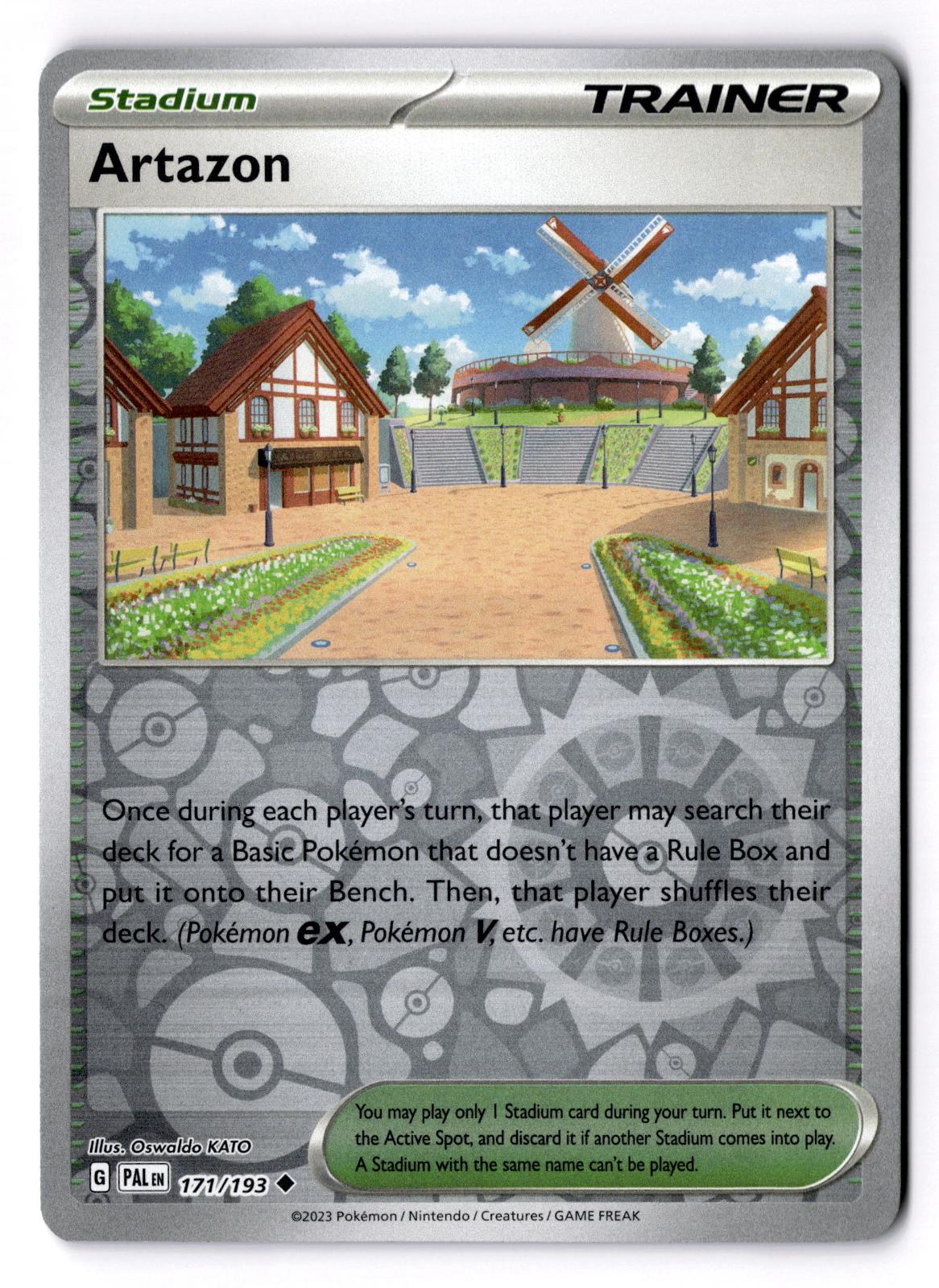 Artazon 171/193 Uncommon Paldea Evolved Pokemon Reverse Holo Lightly Played