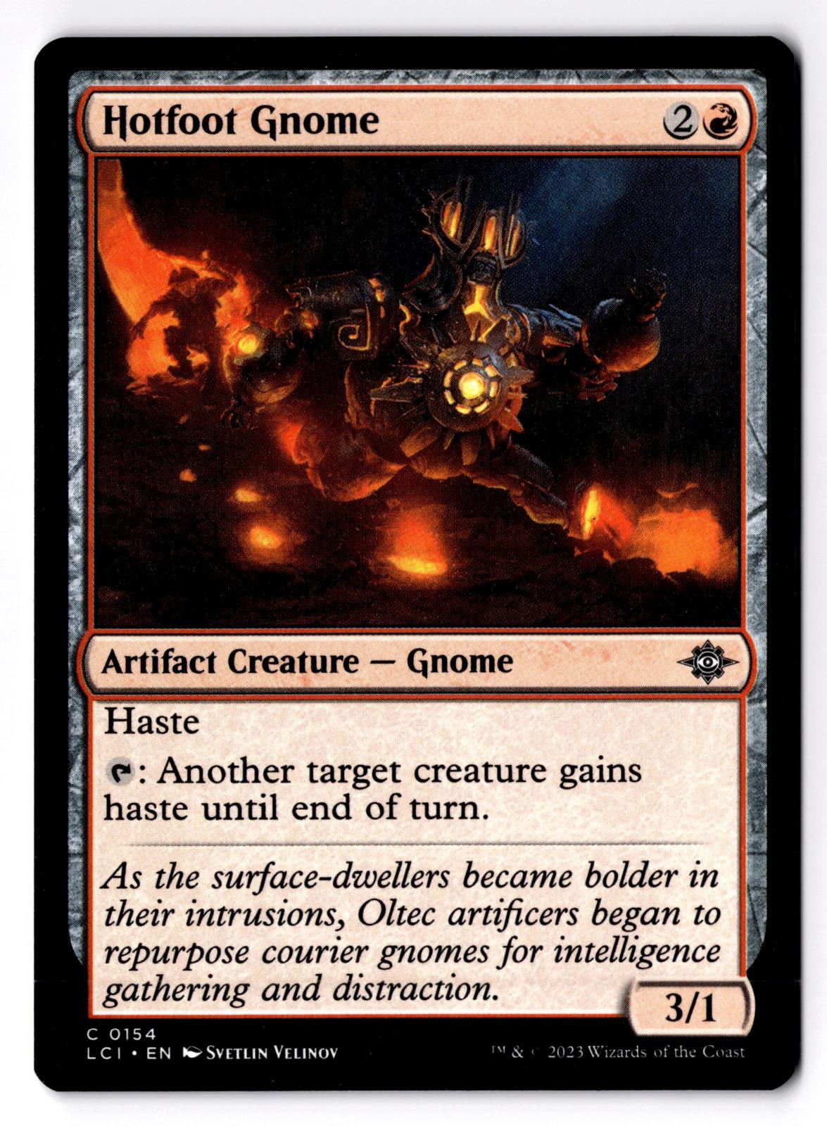 Hotfoot Gnome 154 Common The Lost Caverns of Ixalan Magic: The Gathering LP
