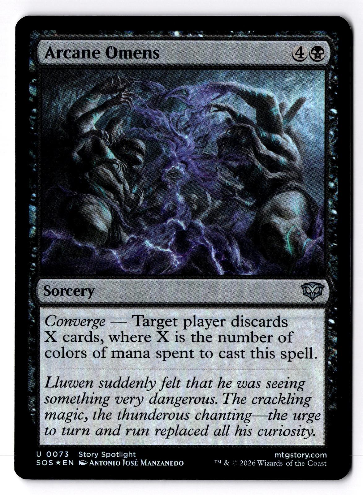 Arcane Omens 73 Uncommon Secrets of Strixhaven Magic: The Gathering Foil LP
