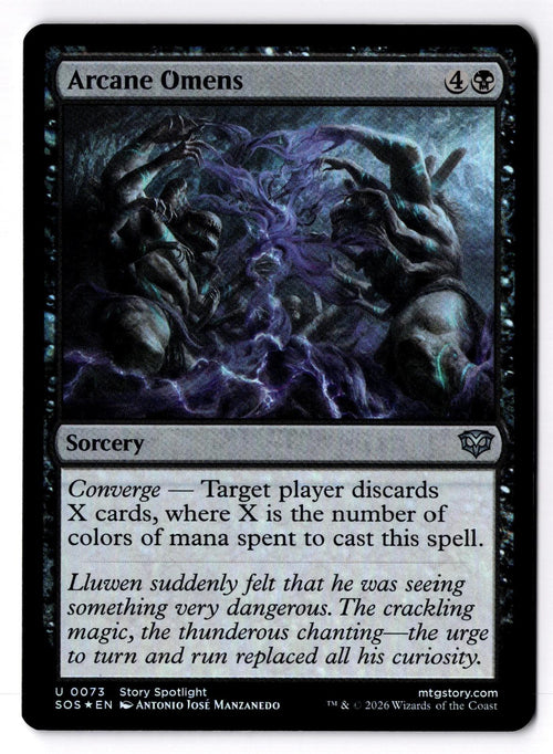 Arcane Omens 73 Uncommon Secrets of Strixhaven Magic: The Gathering Foil LP
