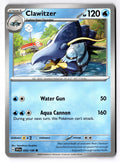 Clawitzer 050/198 Common Scarlet & Violet Pokemon Near Mint