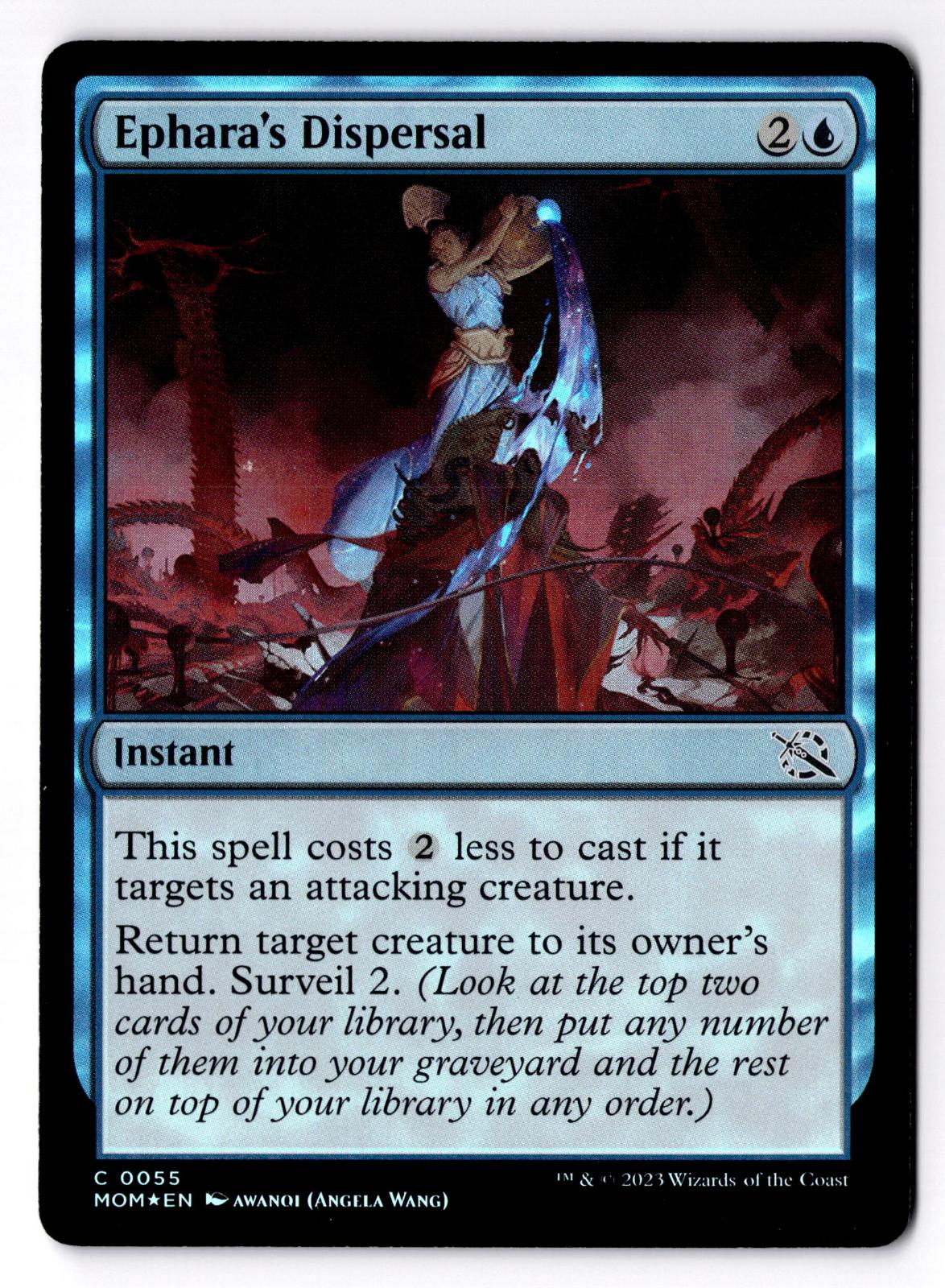 Ephara's Dispersal 55 Common March of the Machine Magic: The Gathering Foil LP