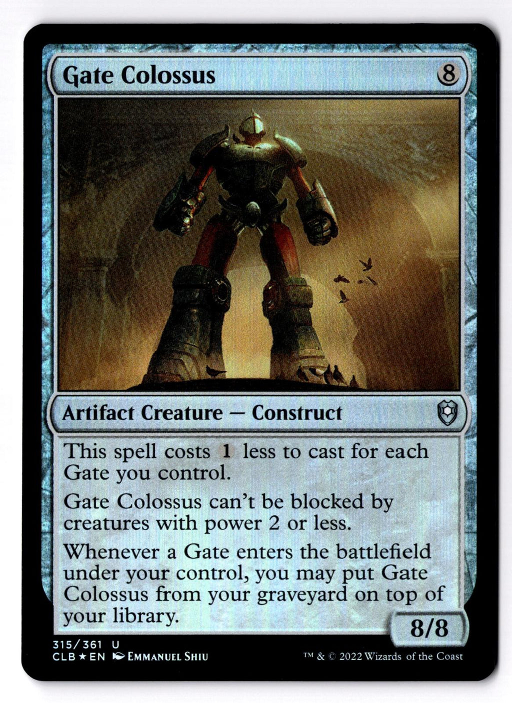 Gate Colossus 315 Magic: The Gathering Foil LP