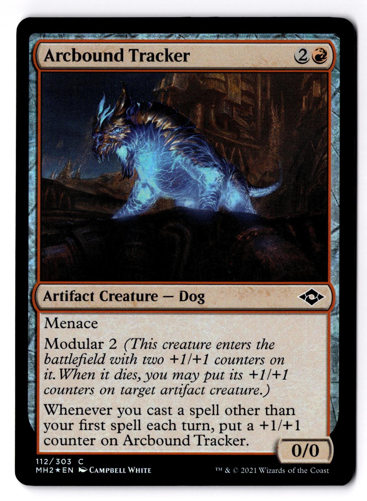 Arcbound Tracker 112 Common Modern Horizons 2 Magic: The Gathering Foil LP