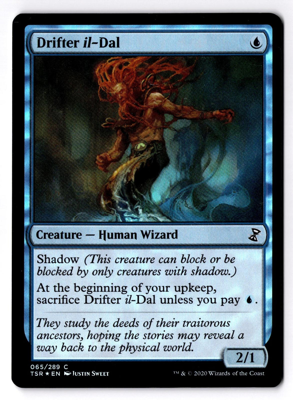 Drifter il-Dal 65 Common Time Spiral: Remastered Magic: The Gathering Foil LP