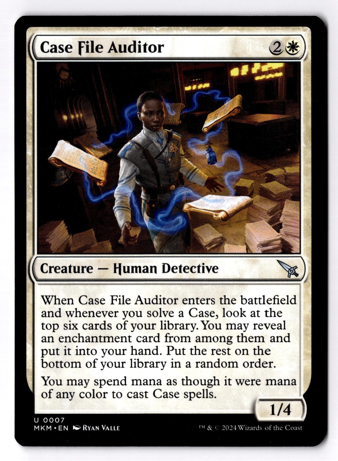 Case File Auditor (a) 7 Uncommon Murders at Karlov Manor Magic: The Gathering LP
