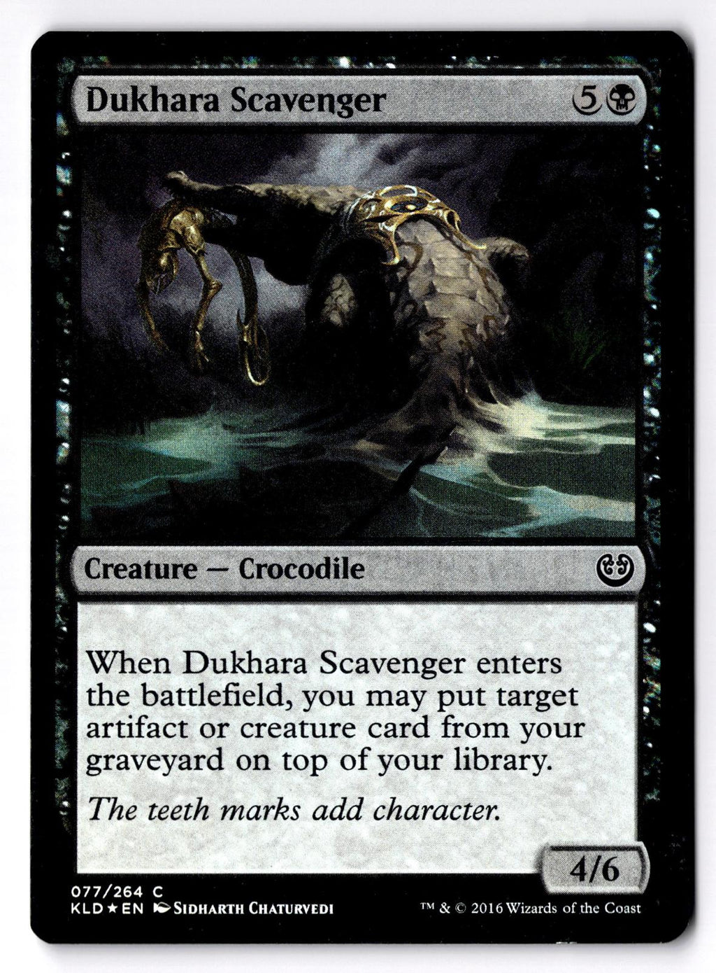 Dukhara Scavenger 77 Common Kaladesh Magic: The Gathering Foil Lightly Played