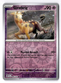 Girafarig 066/162 Common Temporal Forces Pokemon Reverse Holo Near Mint