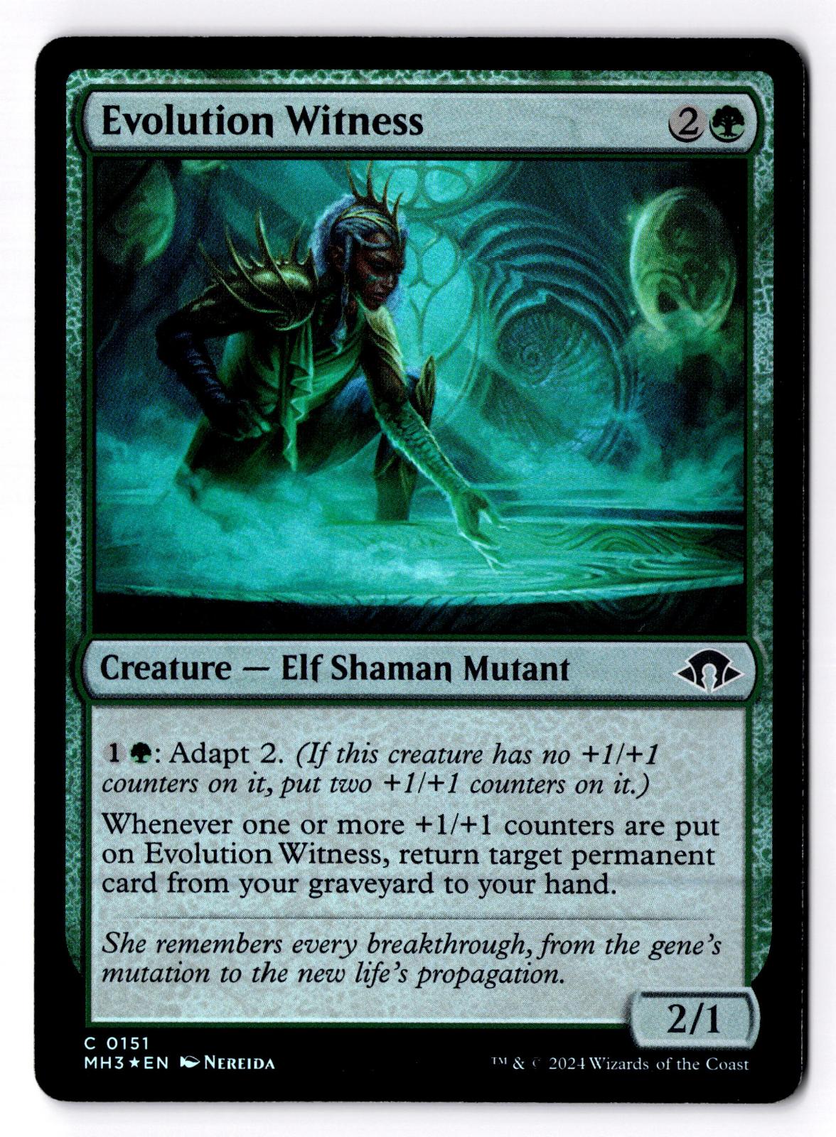 Evolution Witness 151 Common Modern Horizons 3 Magic: The Gathering Foil LP