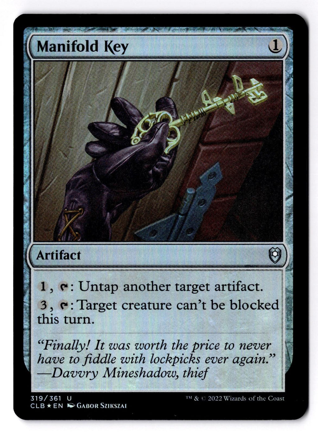 Manifold Key 319 Magic: The Gathering Foil LP