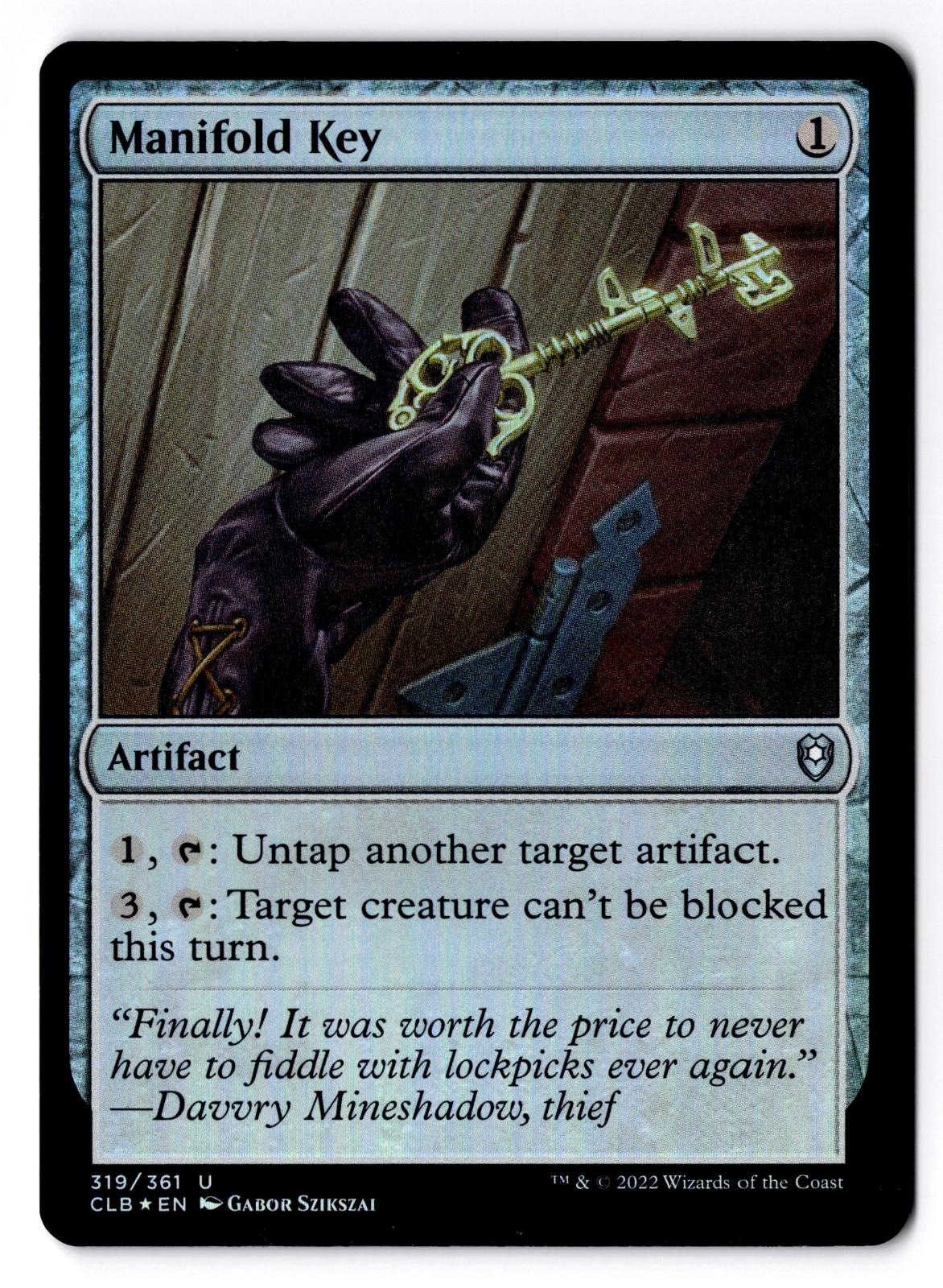 Manifold Key 319 Magic: The Gathering Foil LP