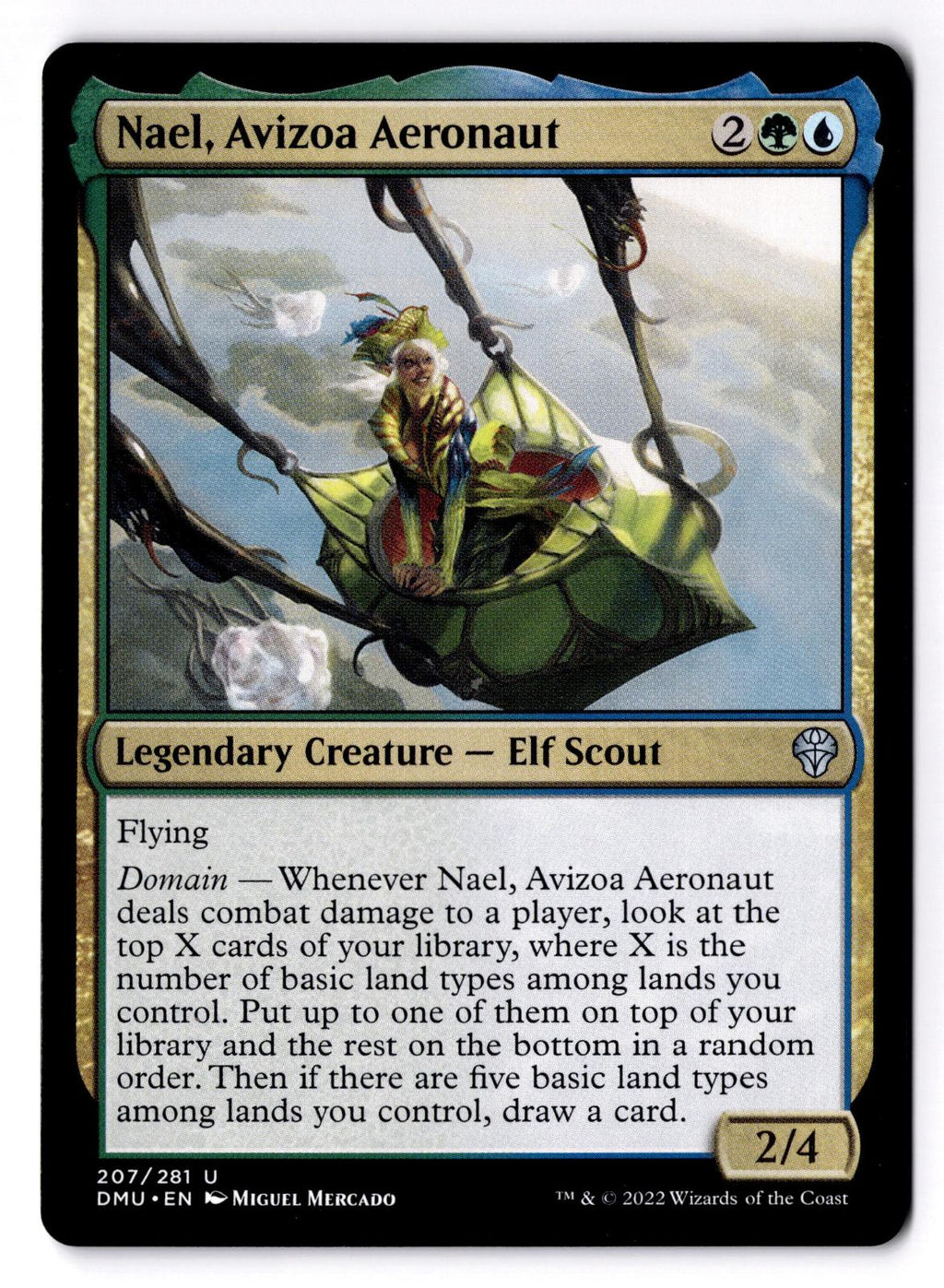 Nael, Avizoa Aeronaut 207 Uncommon Dominaria United Magic: The Gathering LP