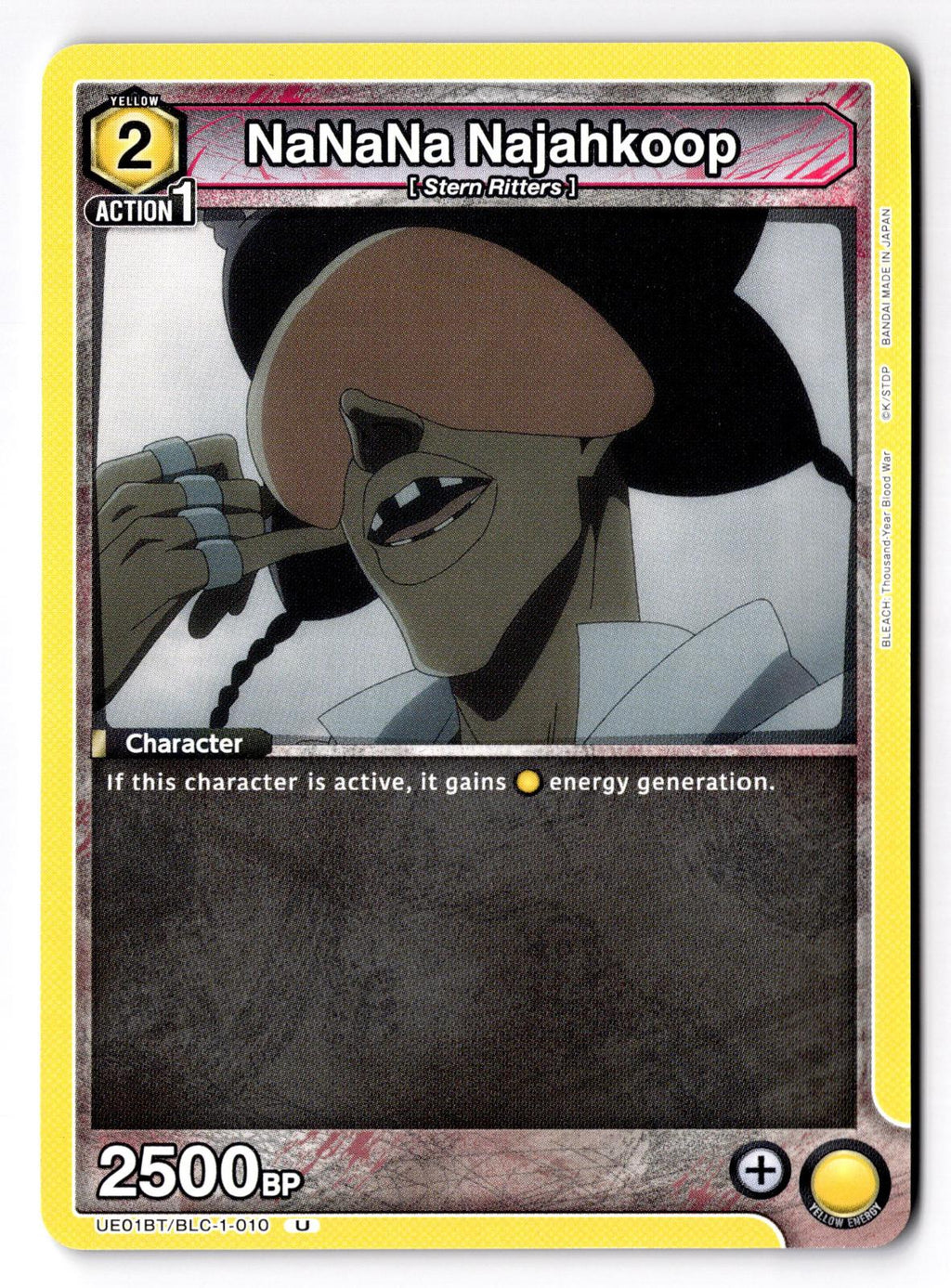 NaNaNa Najahkoop UE01BT/BLC-1-010 Union Arena NM