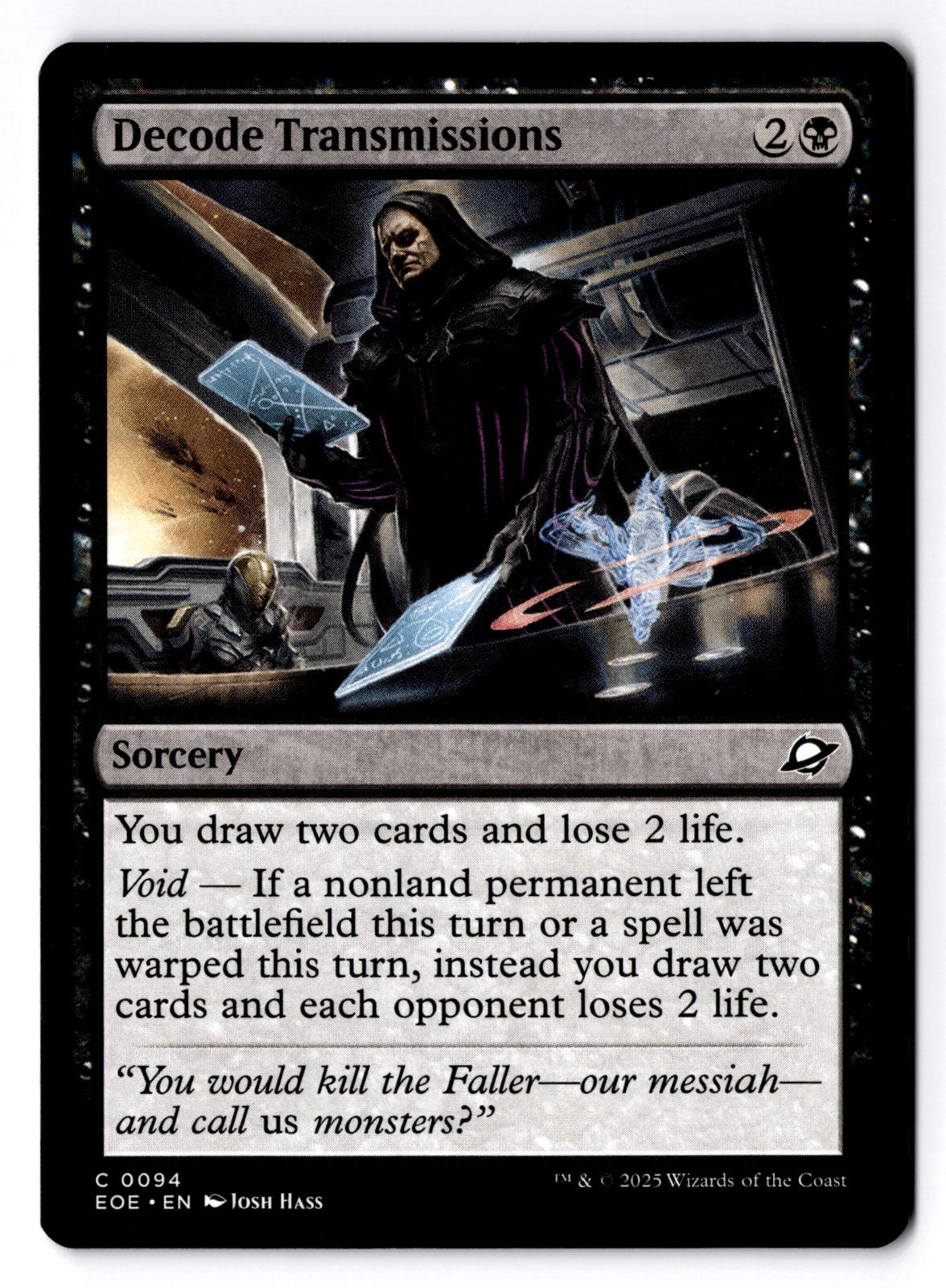 Decode Transmissions 94 Common Edge of Eternities Magic: The Gathering LP