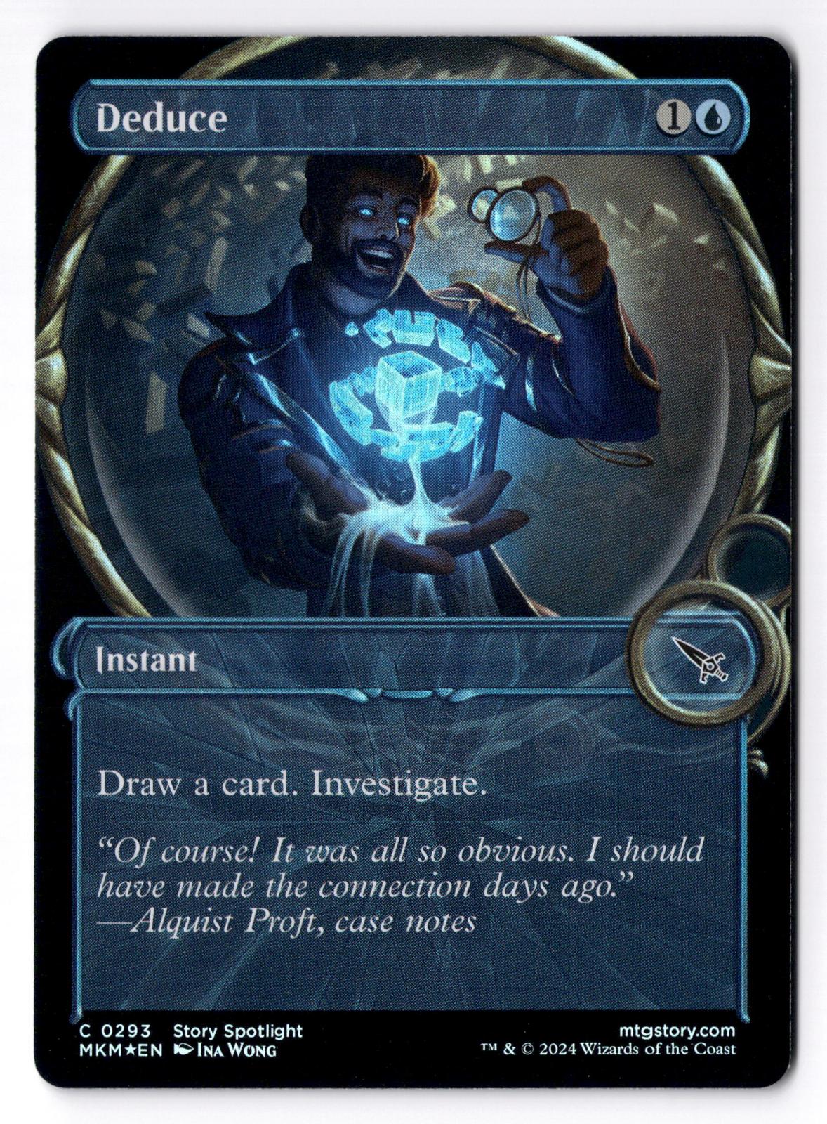 Deduce (Showcase) 293 Murders at Karlov Manor Magic: The Gathering Foil LP
