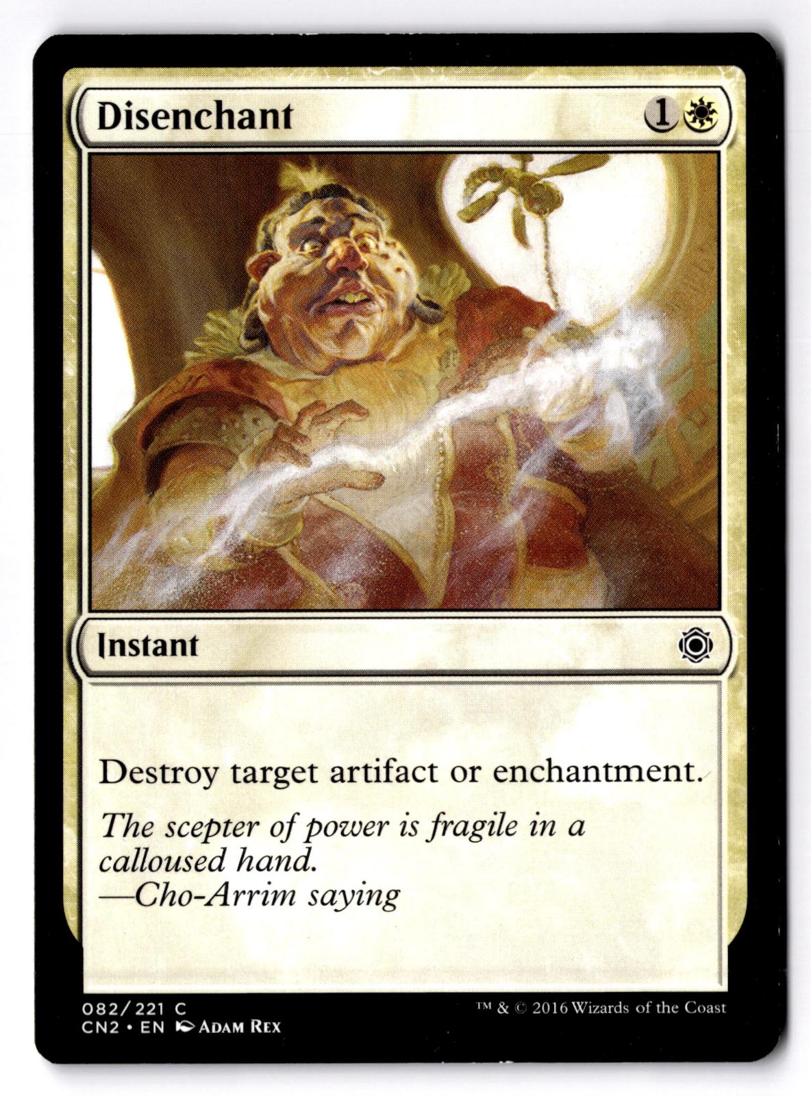 Disenchant 82 Common Conspiracy: Take the Crown Magic: The Gathering LP